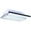 Okap kuchenny teleskopowy LTX 1151 inox/czarne szkło 60cm